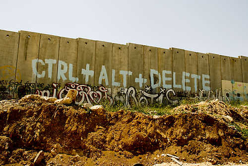 Palestine Wall Cntrl Alt Delete